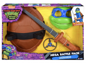 Želvy Ninja Leonarda Sada masky a doplňků Mutant Mayhem z filmu Želvy Ninja s figurkou