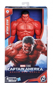 Hasbro Marvel Titan Heroes Captain America Brave New World  Red Hulk