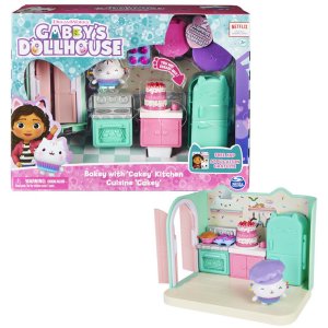 Gábinin kouzelný domek Deluxe pokojíček kuchyně