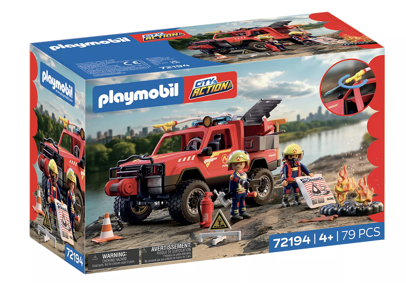 Playmobil 72194 Hasičský Pickup