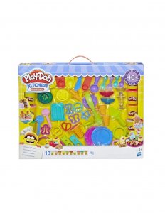 PLAY-DOH HASBRO Modelína velká sada 10 kelímků 840g s nástroji a nádobím