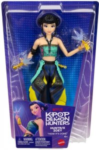 Mattel Netflix K-pop lovci démonů módní panenka HUNTR/X Zoey 'How It's Done'