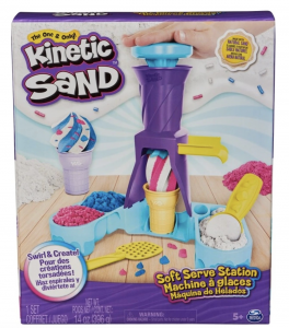 Spin Master Kinetic Sand Výrobník zmrzliny 396 g