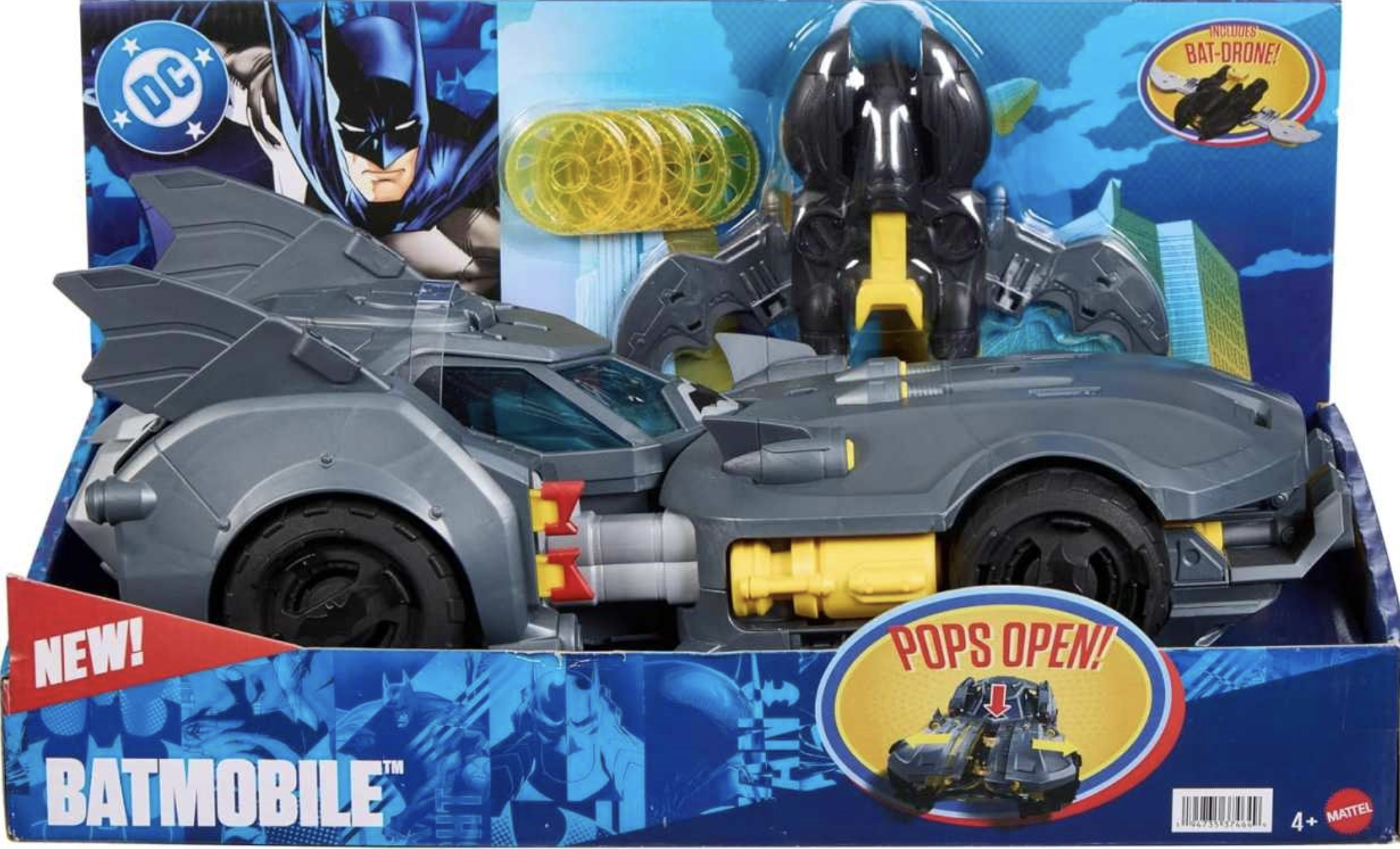 Mattel DC Batman Batlink Batmobile 40cm JMD52