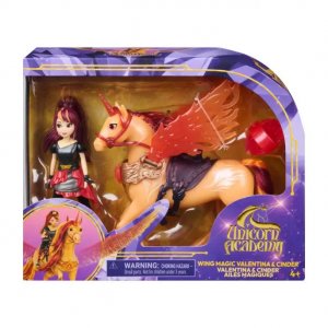 Unicorn Academy Kouzelná křídla Cinder & Valentina 11 cm