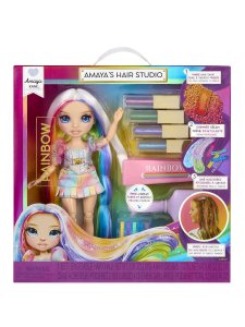 Rainbow High vlasové studio s panenkou Amaya Raine