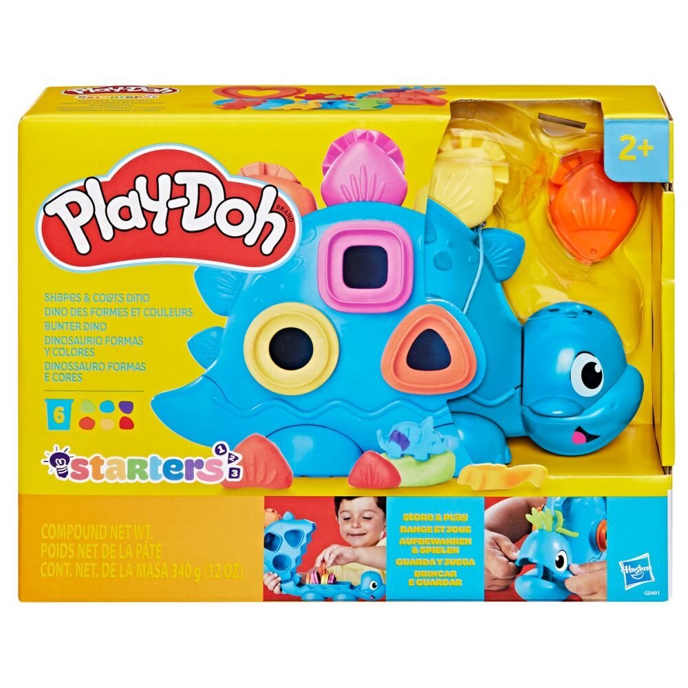 Play-Doh Tvary a Barvy Dino G0491