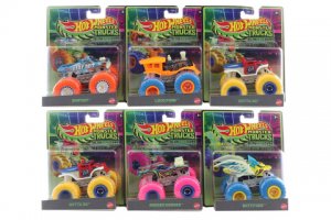 Hot Wheels Monster Trucks svítící ve tmě JFX08