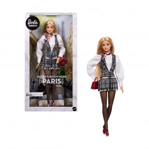 Mattel Barbie panenka Signature BarbieStyle Paris Barbie Fashion Week JJX30