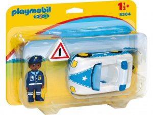 Playmobil 9384 Policejní auto s policistou (1.2.3)