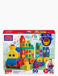 MEGA BLOKS Hudební vláček s písmenky FWK22