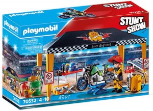 Playmobil 70552 Kaskadérská show Servisní stan