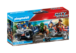 Playmobil 70570 Policejní SUV: Pronásledování lupiče pokladu