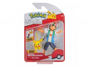 Pokémon figurky Ash a Pikachu