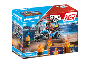 Playmobil 70820 Kaskadérská show s ohnivou rampou