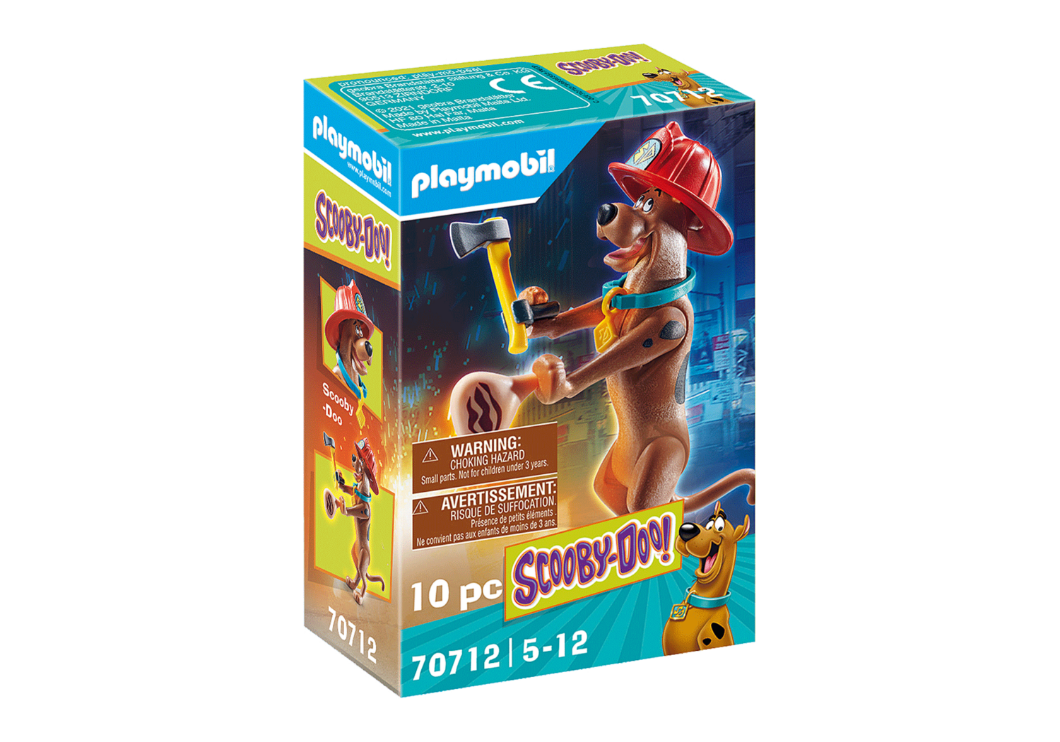 Playmobil 70712 SCOOBY-DOO! Sběratelská figurka Hasič