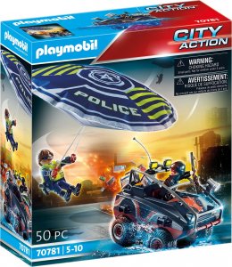 PLAYMOBIL 70781 Policejní padák Pronásledování obojživelného vozidla