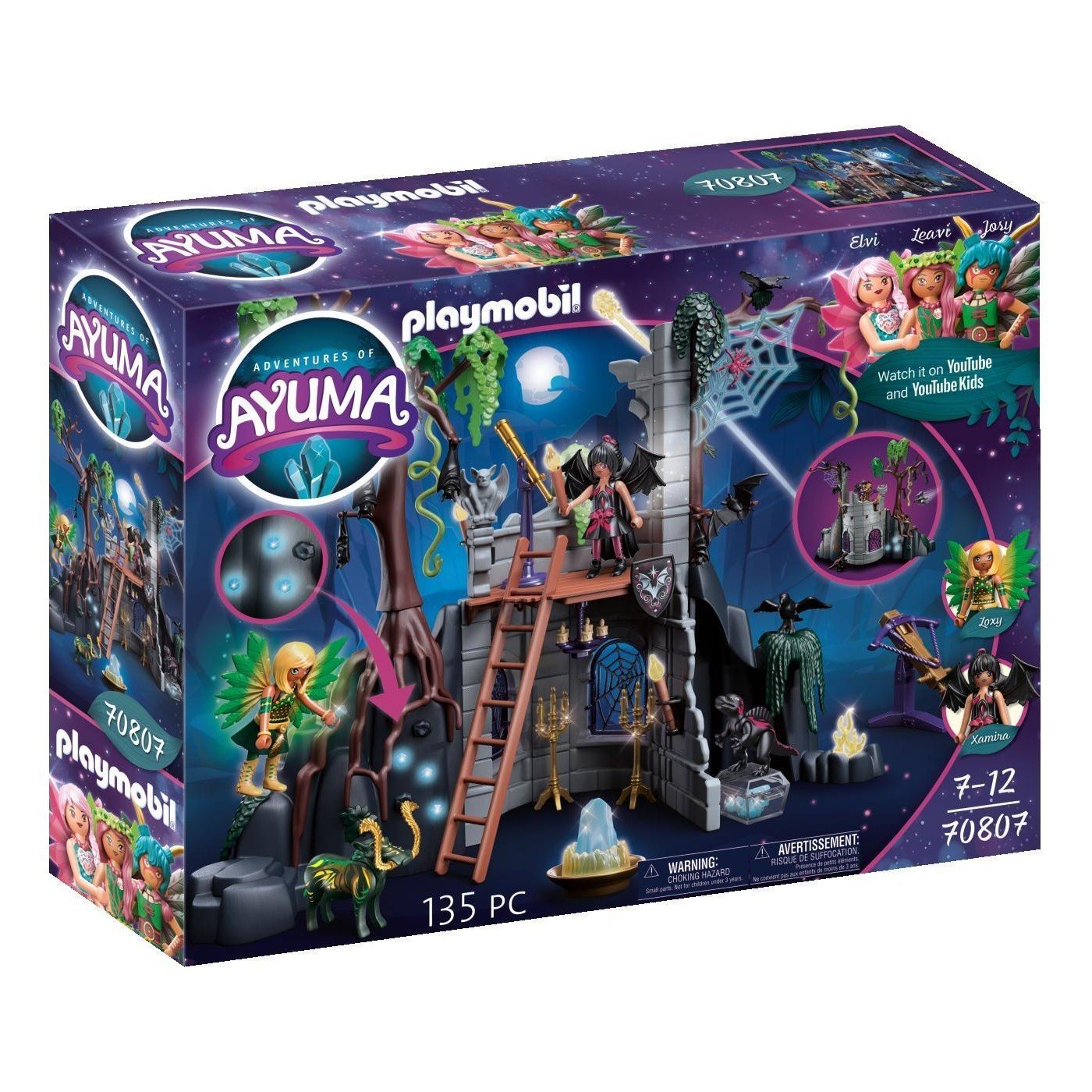 Playmobil 70807 Zřícenina Bat Fairies