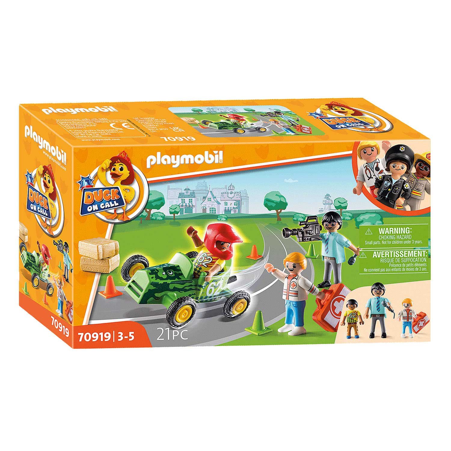 Playmobil 70919 Záchranná akce: Pomozte závodníkovi!