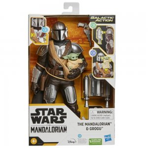 Hasbro Star Wars Galactic Action Mandalorian and Grogu F5194