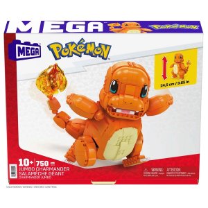 Mattel Pokémon Mega Construx Construction Set Jumbo Charmander 25 cm