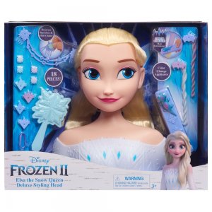Just Play Ledové králoství česací hlava Elsa