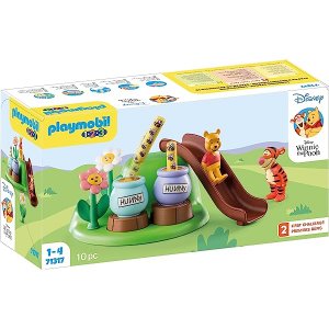 Playmobil 71317 1.2.3 & Disney: Včelí zahrada Medvídka Pú a Tygříka