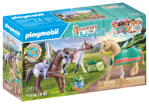 Playmobil 71356 3 kone: Morgan, Quarter Horse a Shagya Arabian