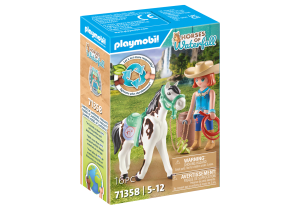 Playmobil 71358 Ellie Sawdust s westernovým cvičením