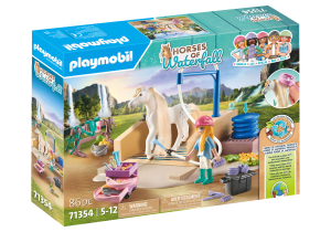 Playmobil 71354 Isabella Lioness mycí box